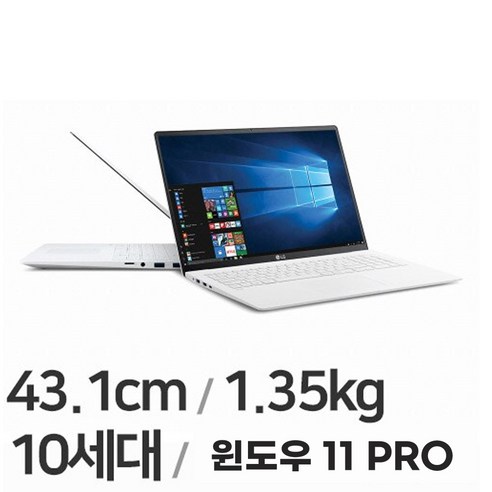 LG전자 그램17 노트북 17Z90N 10세대 i5 16G NVME 1TB 윈11 중고, WIN11 Pro, 16GB, 코어i5, 화이트