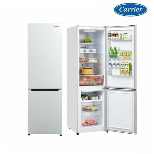 냉장고 200l  캐리어 클라윈드 일반형냉장고 방문설치, 화이트, CRF-CN250WPE