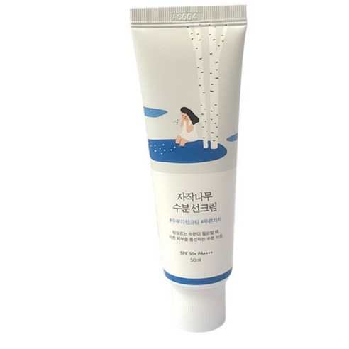 자작나무 수액으로 촉촉하게, 라운드랩 수분 선크림