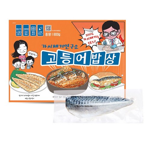 미소순살 고등어밥상 100%완벽 가시제거 800g(약6-7팩), 800g, 1개