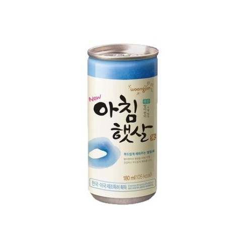 [웅진식품] 아침햇살 180ml X 30캔, 없음