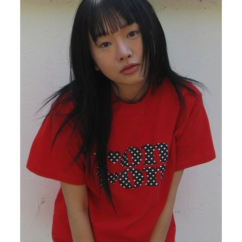 Tシャツ・カットソー RONRON HEART LOGO BASIC FIT T SHIRT RED RR25BST4284RD RONRON HEART LOGO BASIC FIT T SHIRT REDRR25T4284RD - 상의 | 쿠팡