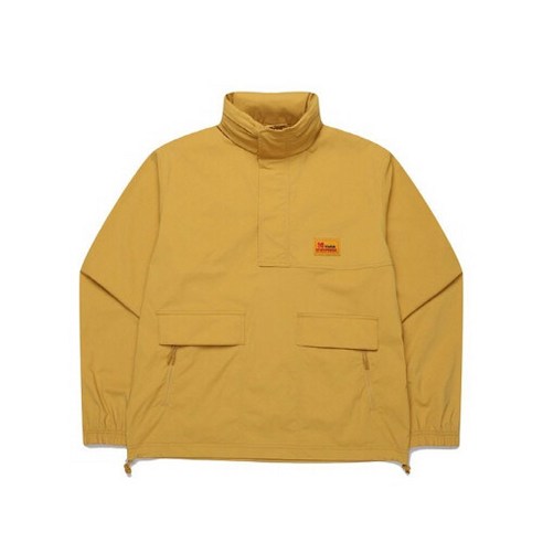 코닥바람막이 NQC K3123LJK35MUS 코어 반집업 아노락 자켓 MUSTARD