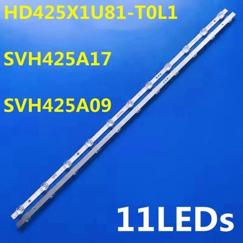 LED 스트립 43AE7000 HZ43E3D JL.D425B1330-003AS-M_V02 HD425X1U71-T S0 GM, 03 10TV 20PCS