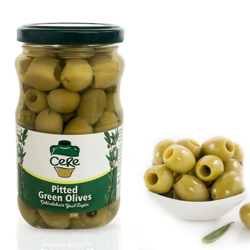 씨없는 그린 올리브 튀르키예 Pitted Green Olives Turkiye 1개... 씨없는 그린 올리브 튀르키예 Pitted Green Olives Turkiye  1개, 670g... 