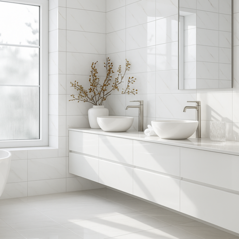 단 돈 만 원대로 호텔 분위기! 붙이는 방수 인테리어 타일로 손쉽게 집 분위기 업그레이드!