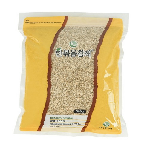 한볶음 참깨 1kg, 6개 수입참께