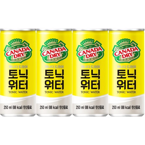 콜라 카나다드라이 토닉워터, 250ml, 8개 Best Top5