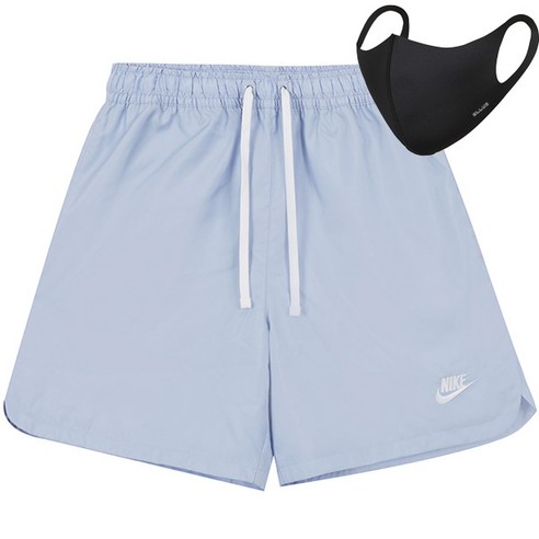 나이키 남성용 SPORTWEAR WVN FLOW 쇼츠 쇼트팬츠 반바지 + 스포츠 패션마스크