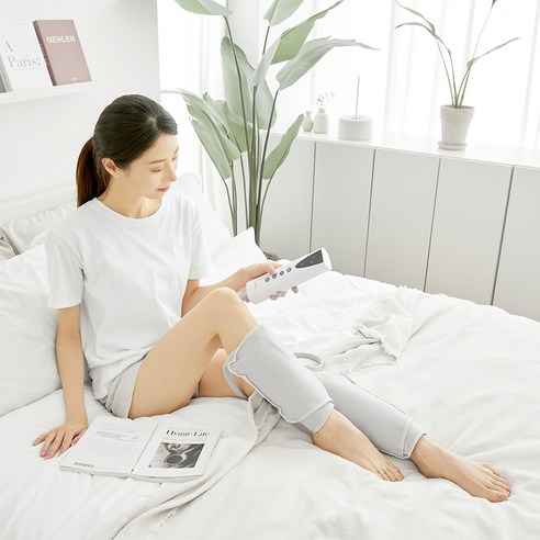 종아리 통증과 부종을 잡아주는 아이리버 듀얼 종아리 마사지기
