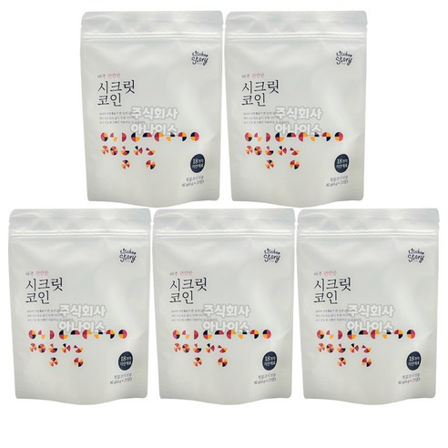 빅마마 시크릿코인 편안한맛, 4g, 100개