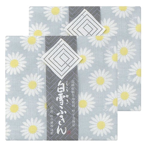 백설후킨 일반행주 마가렛 펄 그레이, 2개