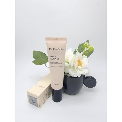 촉촉한 광채 피부를 위한 데일리 필수템, 인셀덤 아쿠아 비비의 매력 탐구 인셀덤비비