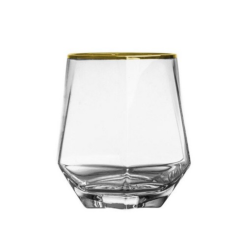 FREELIFE 주스 컵 세트 예쁜 주스잔 크리스탈 QE-140, 300ml-280