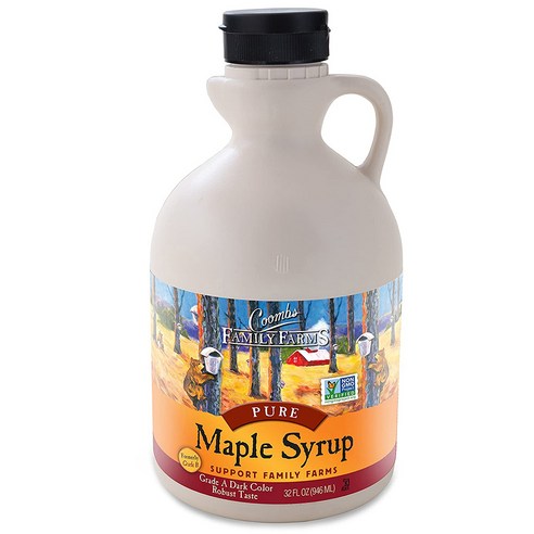 쿰스 패밀리 팜 퓨어 메이플 시럽 946ml Coombs Family Farms Pure Maple Sugar, 1개