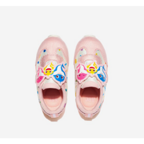 사랑스러운 핑크퐁 아기상어 레이스 슈즈로 아이의 발걸음에 즐거움을 더하세요!