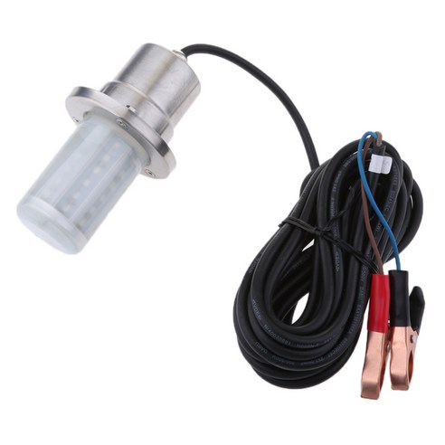 보트 LED 수중 낚시 빛 매력 12V 물고기 미끼 램프, 플라스틱, 그림