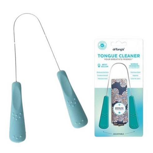 입냄새와의 전쟁, 닥터텅스 혀클리너로 종결! 구역질 없이 깨끗하게! 닥터텅스