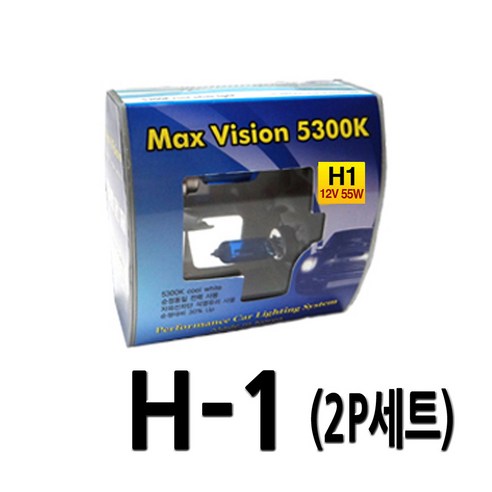 자동차 백색라이트 안개등 싼타페DM 아반떼AD 뉴K3 티볼리 올뉴투싼 LF쏘나타 그랜저HG, 맥스비젼 9005 (2P-1세트), 1개