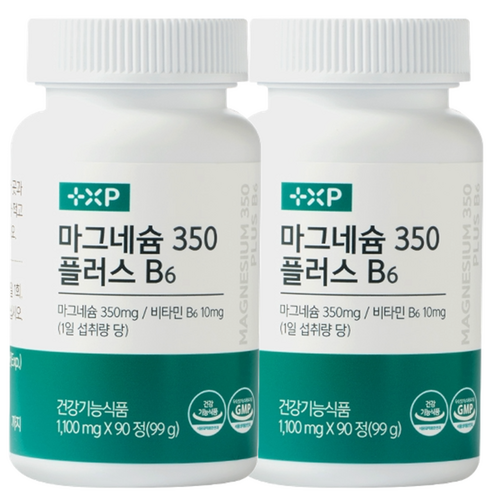 신경 근육 이완 기능성 흡수좋은 글루콘산 마그네슘 영양제 알약, 2개, 90정
