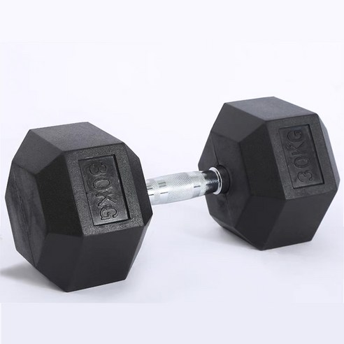 홈짐 홈트 헥사곤 덤벨 육각 아령, 30kg, 1개
