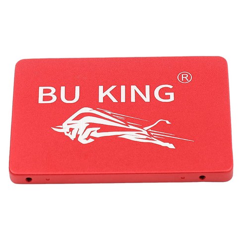 Monland BU KING 데스크탑/노트북에 적합한 2.5인치 SSD SATA3.0 내장 솔리드 스테이트 드라이브 일반 드라이브(60GB) 레드, 빨간색
