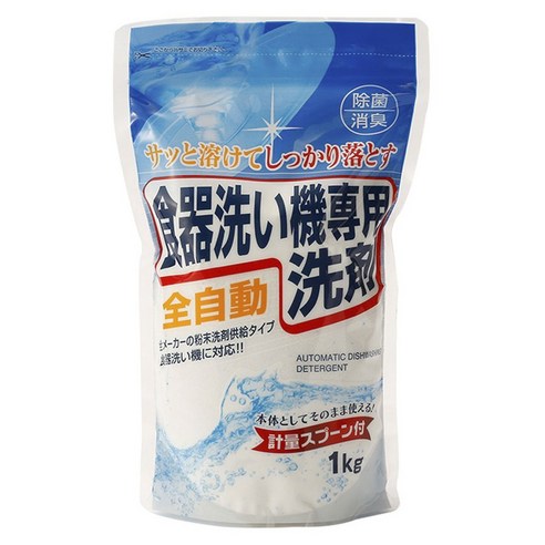 rocket soap 전자동 식기세척기 전용 세제, 1kg, 1개