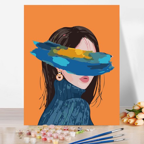 [아트제이] DIY 명화그리기 그림그리기 유화그리기 페인팅 40 x 50, A02, 1개
