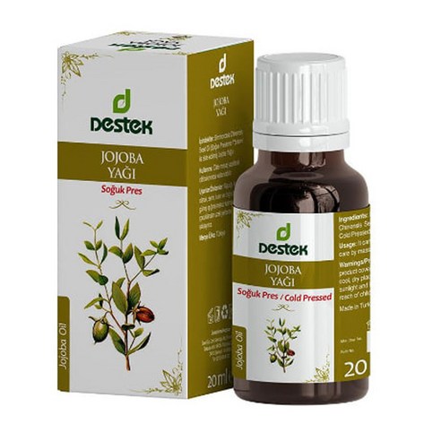데스텍 터키호호바오일 Destek 페이스 호호바 100% 에센셜 오일 원액 20ml, 1개
