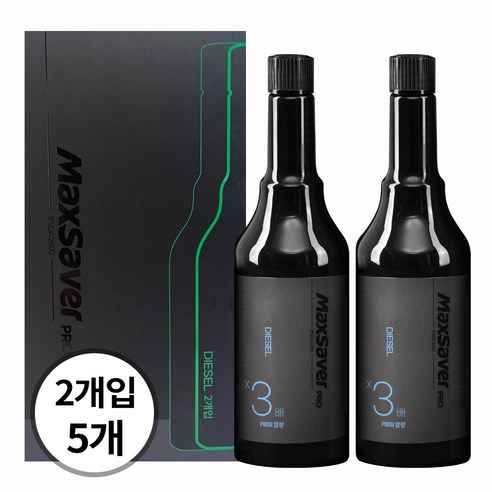 맥세이버 프로 연료첨가제 가솔린 디젤 300ml, 프로 디젤 300ml, 10개