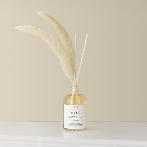 데일리미소 팜파스 옐로우 미소디퓨저 대용량, 엘레겐트베이, 200ml, 1개
