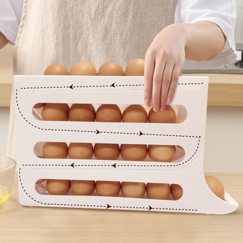 주방에 감성을 더하는 스마트한 달걀 보관, 데일리공감 자동 자판기 달걀 보관함