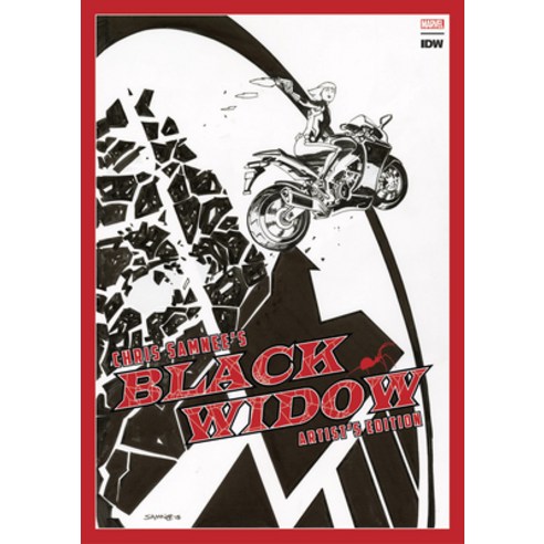 (영문도서) Chris Samnee''s Black Widow Artist''s Edition Hardcover, IDW Artist''s Editions, English, 9781684057115