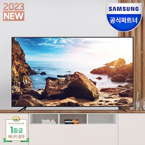 [삼성로지텍배송][무료설치] 삼성전자 LH75BEC-H 75인치 TV 스마트 사이니지 TV 비즈니스 TV LED 4K UHD 23년형 에너지효율 1등급 스탠드형