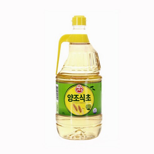 71 주식회사자리 / 식자재 오뚜기 양조식초 1.8L 진간장 설탕 간장 양조식초, 단일 수량