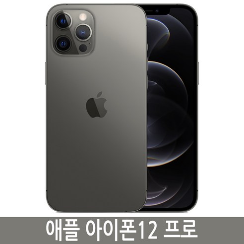   아이폰12프로 iPhone12 Pro 자급제, 128GB, 그래파이트