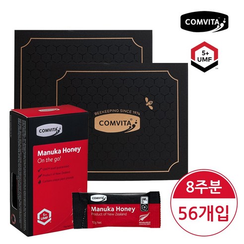 UMF5+ 마누카 꿀스틱 사셰 28입 x 2박스 8주일분, 560g, 2개