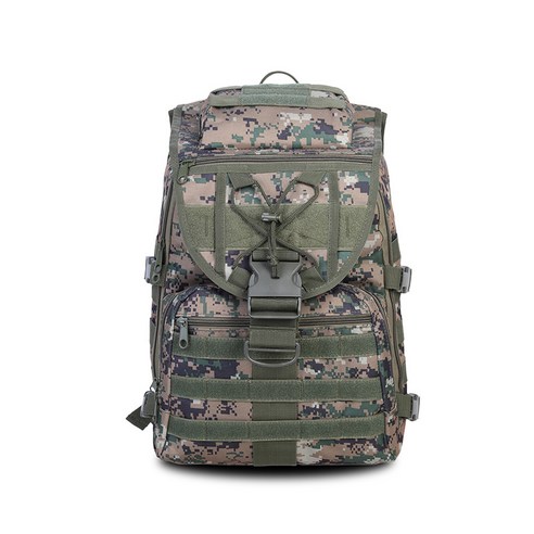 야외 배낭 군사 팬 가방 여행 숄더백X7화살치 전술 가방 등산 위장 가방40리터, 정글 디지털