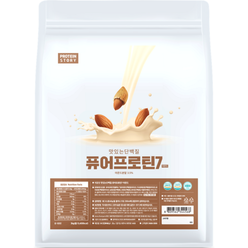 프로틴스토리 맛있는 단백질 퓨어프로틴7, 3kg, 1개