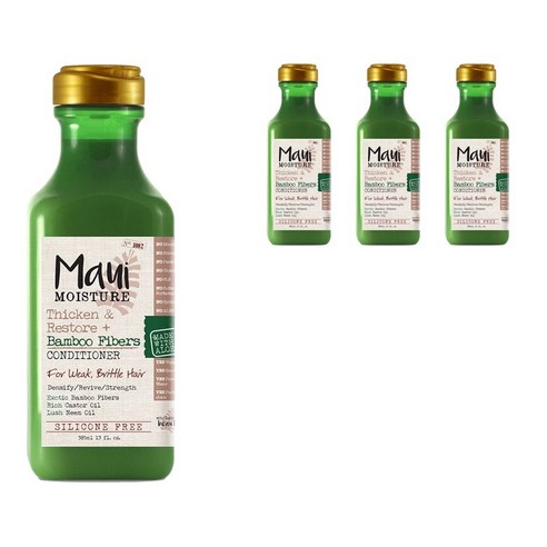 마우이모이스처 대섬유 컨디셔너, 4개, 385ml