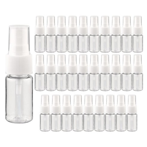 27리빙 스프레이 공병, 30개, 20ml 화이트캡 투명
