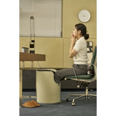 데스크히터 무소음 난방기 발난로 발열 360도 서라운드 사무실 책상 캠핑용