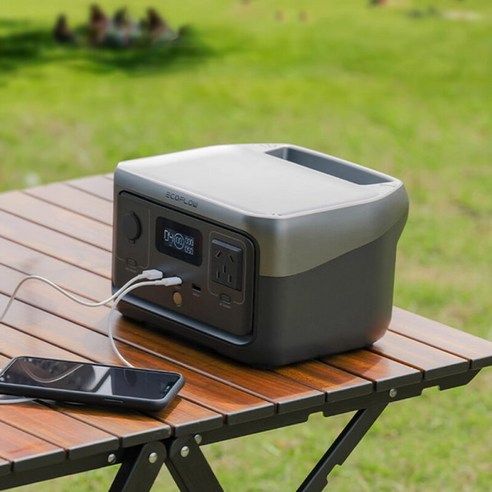 [성의샵] EcoFlow RIVER 2 캠핑용 파워뱅크 대용량 보조배터리 256Wh/300W 5대설비 동시사용OK 최신출시, RIVER 2버전