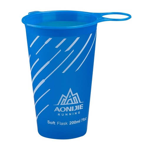 야외 사이클링 캠핑 러닝 하이킹 청량 음료 컵을위한 200mL 접이식 TPU 물 컵, type3