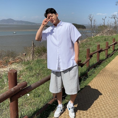 여름의 편안함과 스타일을 위한 당일출고 빅사이즈 버뮤다 팬츠