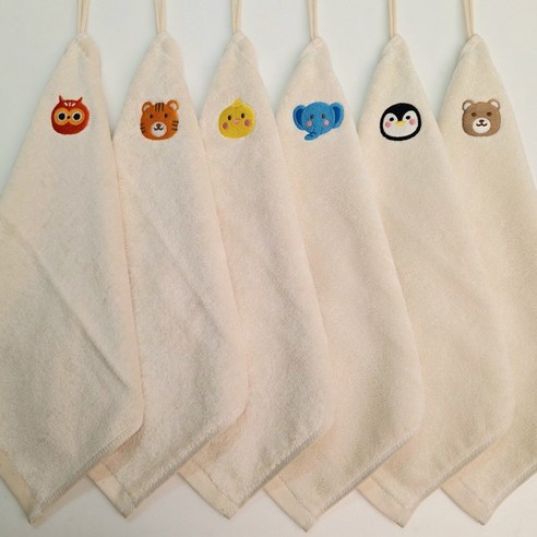 우리 아이 꿀피부 지킴이! 촉촉하고 부드러운 캐릭터 수건 사용 후기 손수건제작