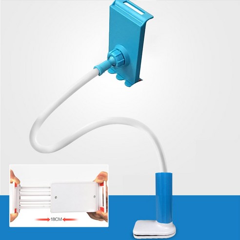 휴대폰 홀더 스탠드 휴대용 책상 브래킷 마운트 스탠드 베이스 브래킷 지지대 75cm, 보라색