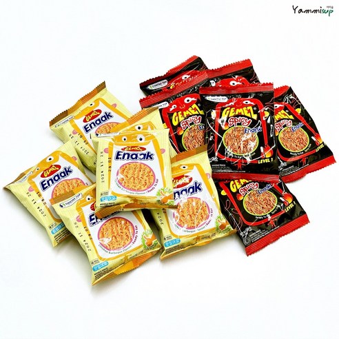 네모스낵과 에낙의 맛있는 만남: 든든한 간식을 위한 혼합 구성 30개