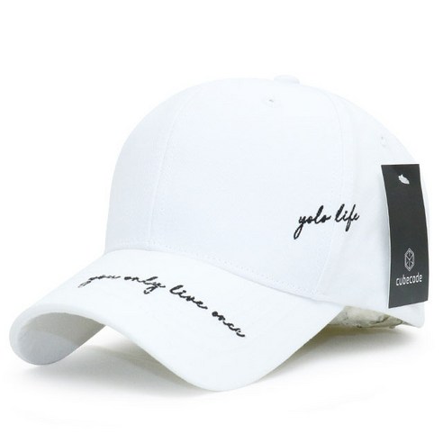 베이직엠 남성 여성 볼캡 Yolo life