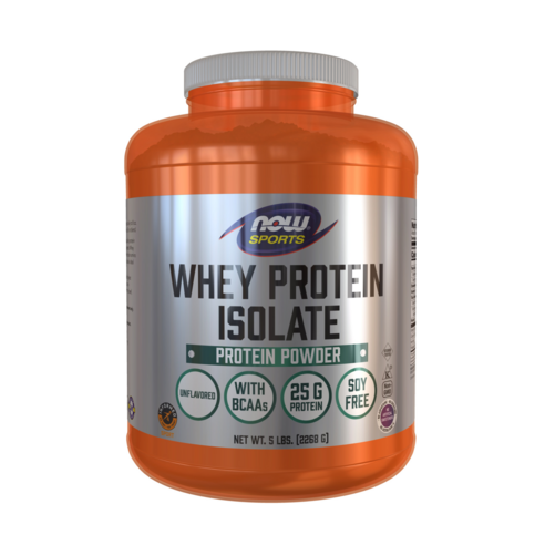 나우푸드 웨이 프로틴 아이솔레이트 파우더 단백질 보충제 언플레이버드, 2.27kg, 1개